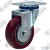 5" Polyurethane Swivel Caster Wheel for Medium Duty