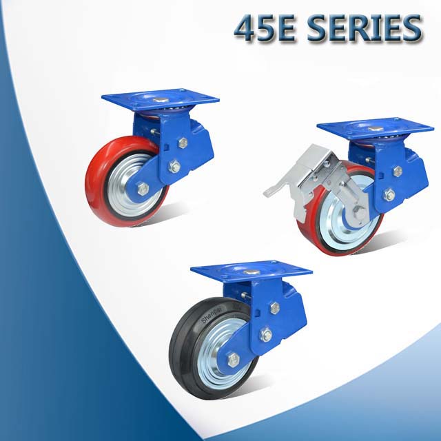 45E Shockproof Casters