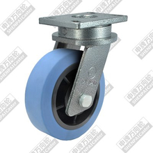6"Blue Iron Core Nylon Heavy Duty Caster Wheel