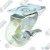 2.5"Micro Duty PP Swivel Locking Caster Wheel