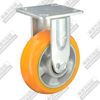 Heavy Duty Aluminum Core PU Rigid or Fixed Caster Wheel(ARC Wheel) 8inch 