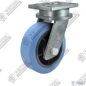 8"Blue Iron Core Nylon Heavy Duty Caster Wheel