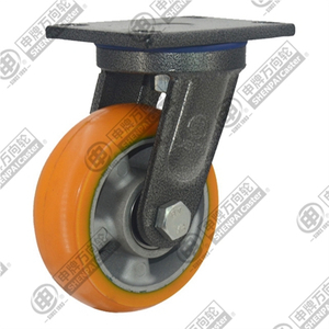5inch Shock Resistant and Swivel Powder Bracket Aluminum Core Caster with PU Wheel(ARC)